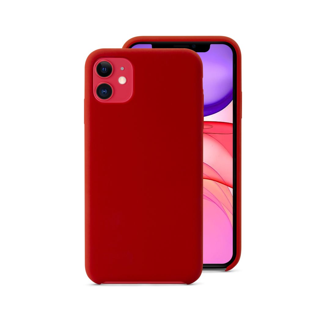 Silicon case iphone 11 red motorcycle gas tank