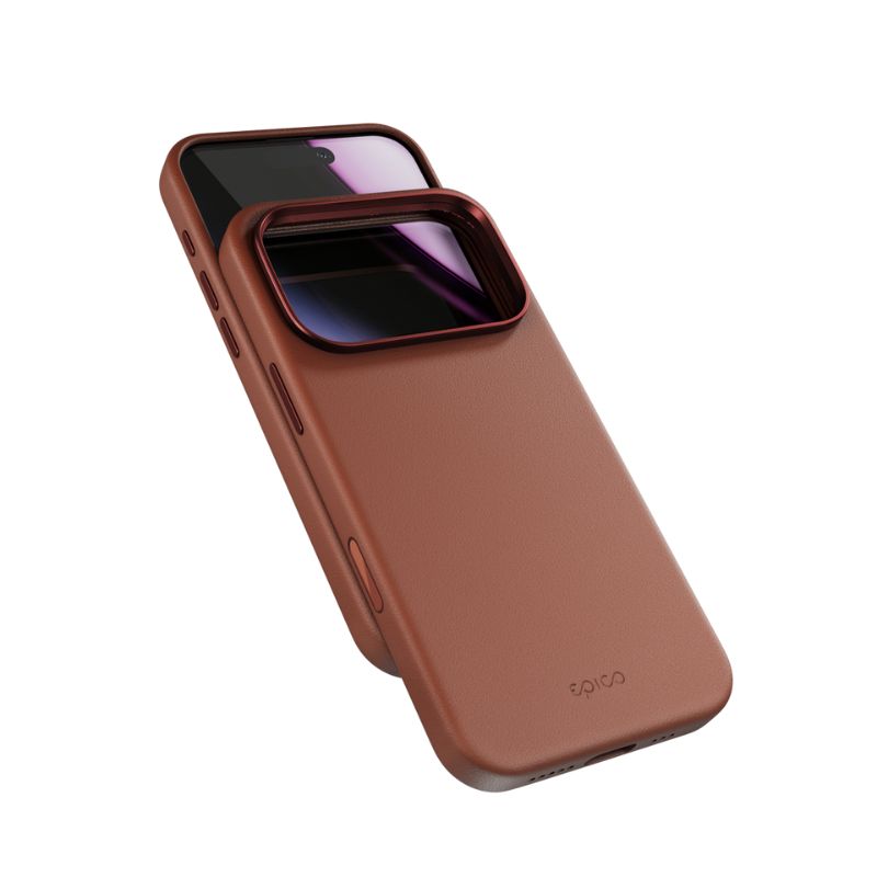 34216-epi-ph-c96_ip17pro_bro_1 Epico Mag+ Leather Case iPhone 17 Pro Max - brown