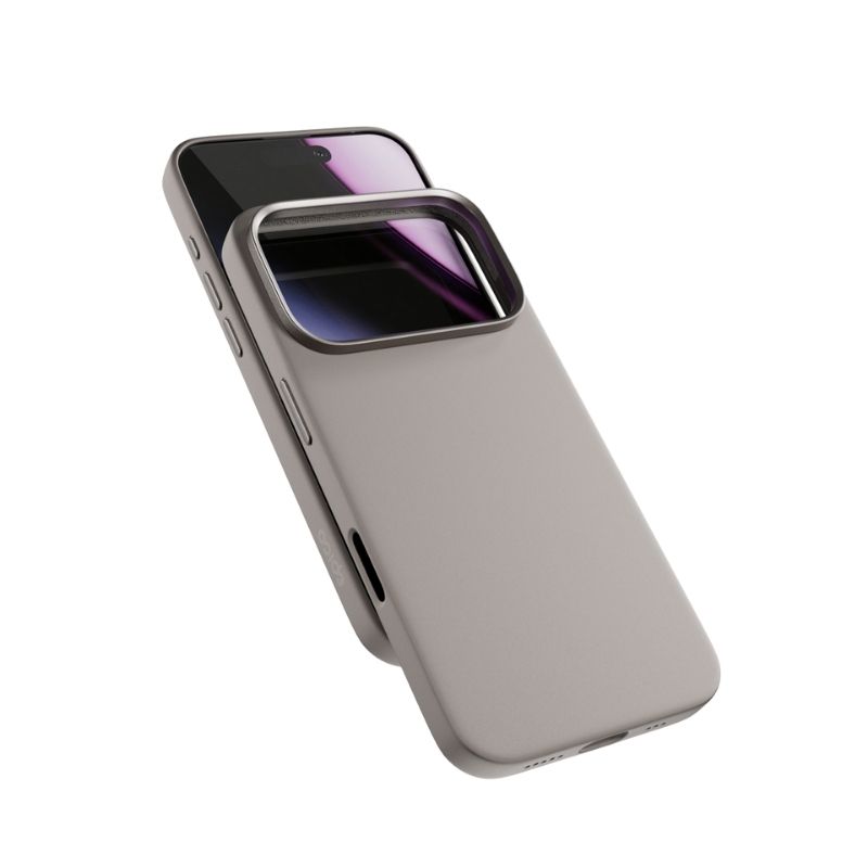 34190-epi-ph-c100_ip17pro_tit_1 Epico Mag+ Silicone Case Pro iPhone 17 Pro - desert titanium