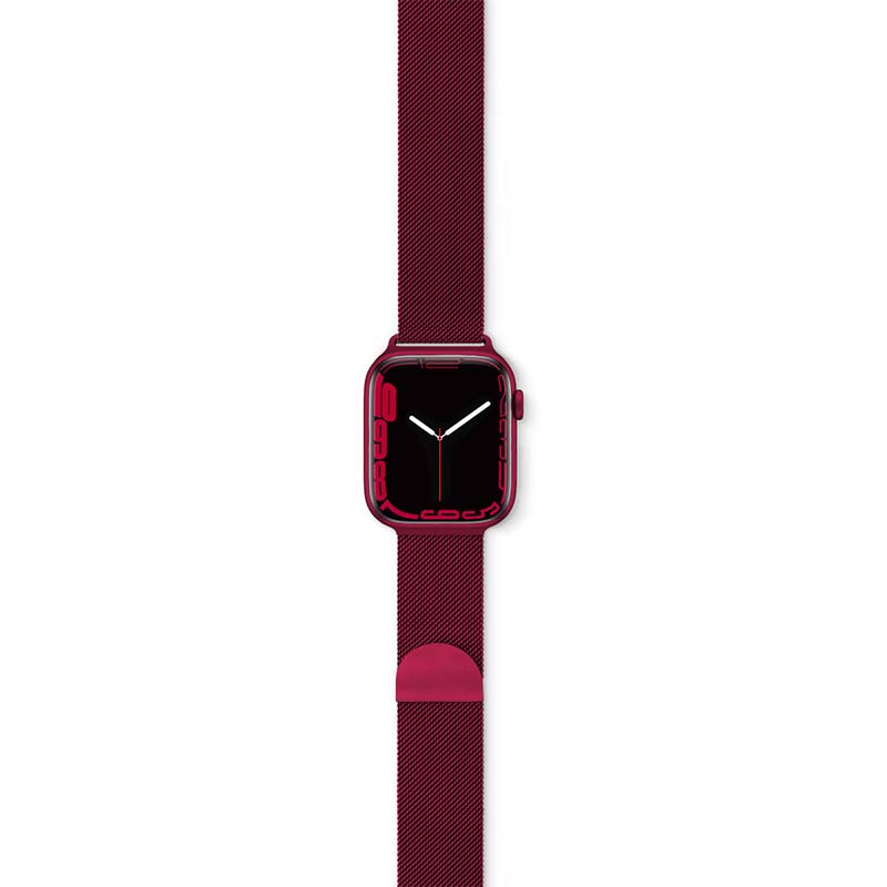 NEW: EPICO MILANESE BAND FOR APPLE WATCH 42/44/45 mm - červená