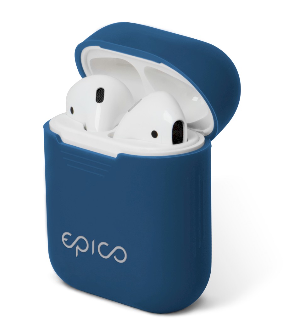 EPICO SILICONE COVER AirPods - modrá