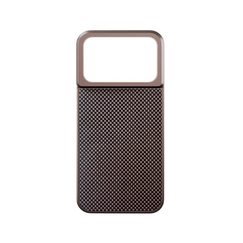 Epico UNUM AluAramid Mag+ Back Cover | iPhone 17 Pro | Durable Aramid & Aluminium | Qi2 & MagSafe Compatible