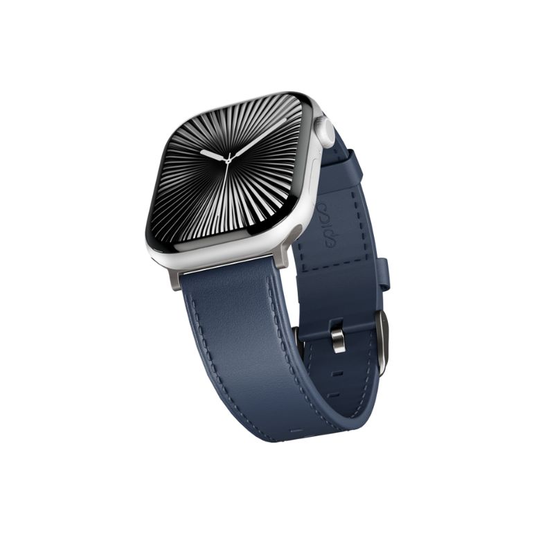 31970-epi-ph-ws01-lth-aw10-blu_1 Epico Watch Strap Leather 42/44/45/49 - modrá