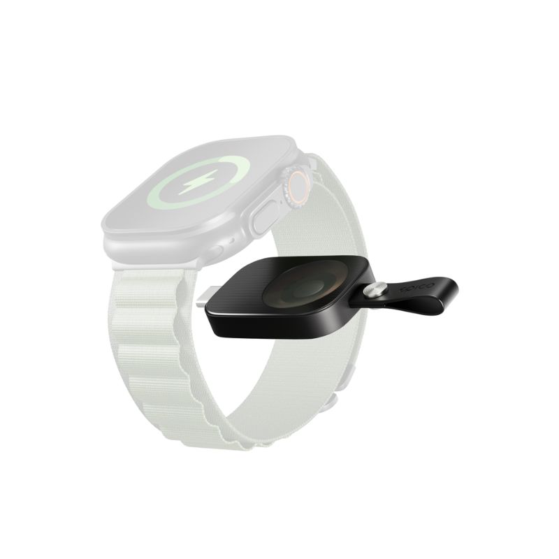 Epico UltraBase bezdrátová USB-C Apple Watch nabíječka EO20 - černá