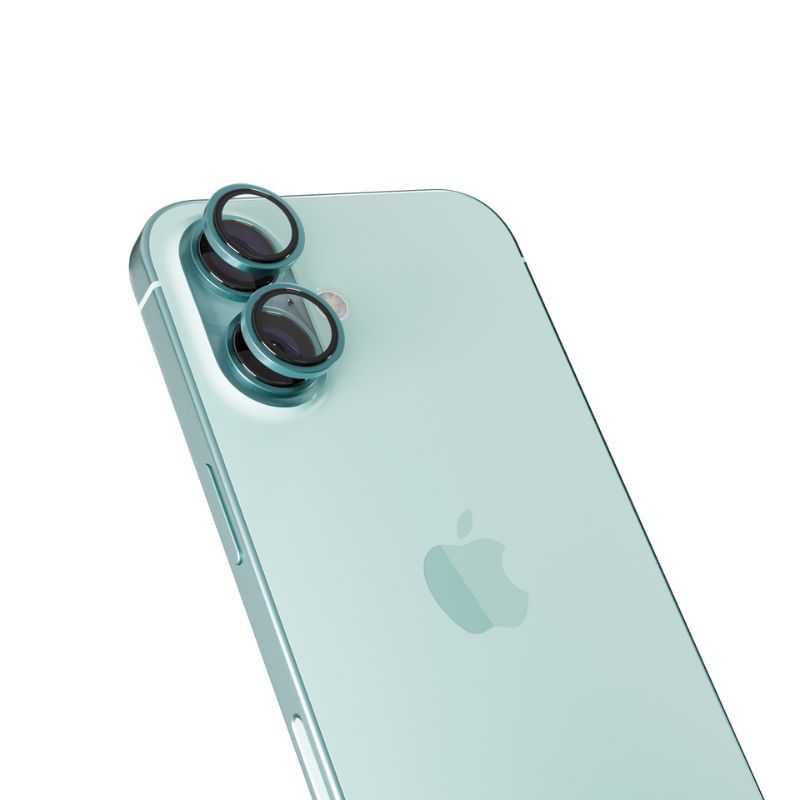 Epico Aluminium Lens Protector for Apple iPhone 16 / 16 Plus - blue-green