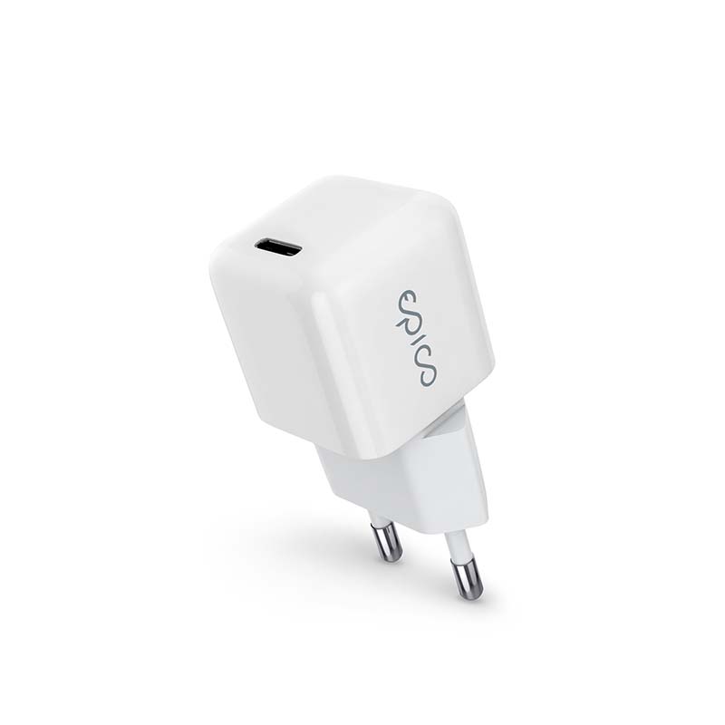 EPICO 30W GaN Mini Charger - bílá