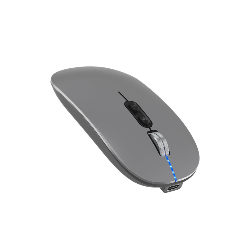 Epico UltraPoint Slim Wireless Mouse EG25 for Mac | Space Grey | Quite Clicking | Custom macOS Function Buttons