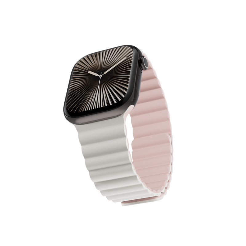 Epico Watch Strap Magnetic for Apple Watch 38/40/41mm - Rosa/Grau