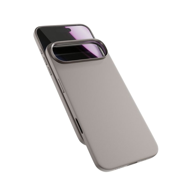 34385-epi-ph-c100_ip17air_tit_1 Epico Mag+ Silicone Case Pro iPhone 17 Air - desert titanium