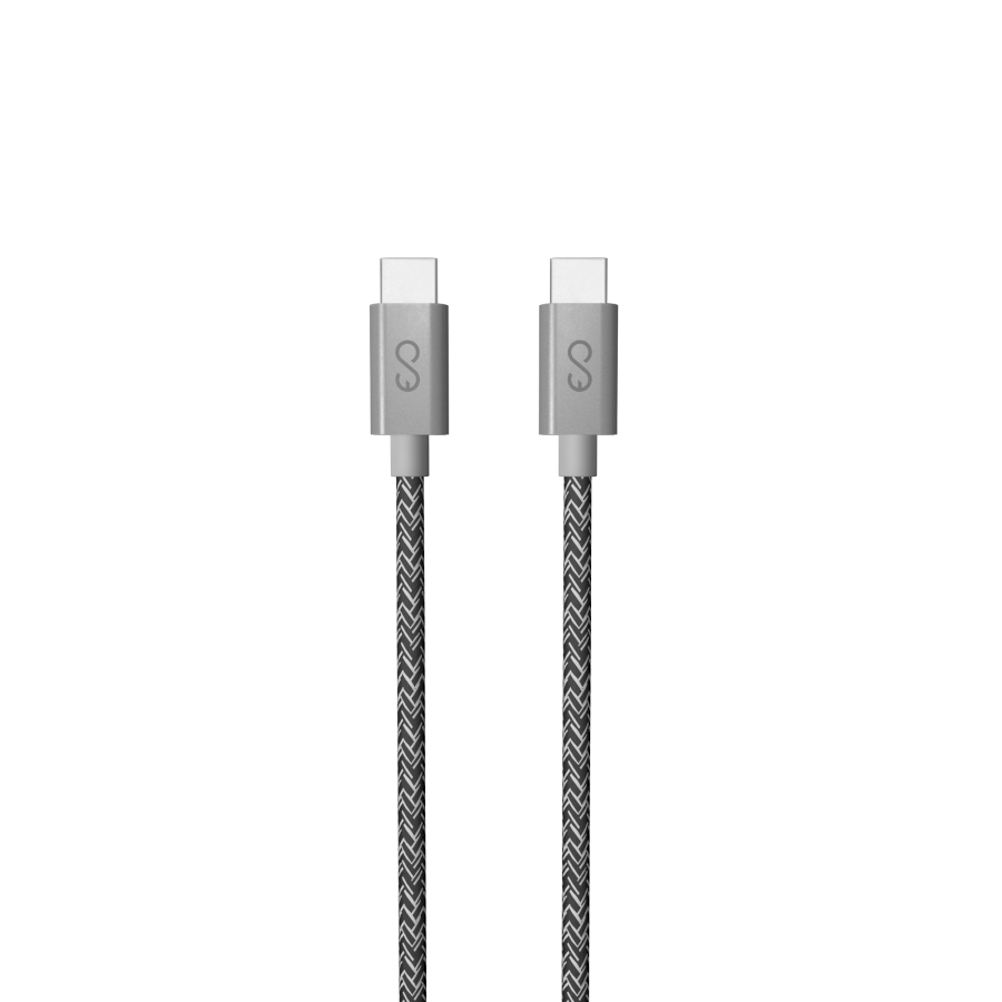 EPICO NYLON BRAIDED CABLE C to C 1.8m 2020 - space grey