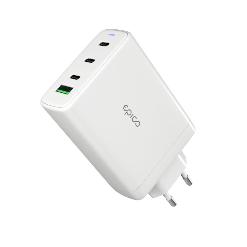 33547-epi-ph-ea140-wh_1 Epico UltraBoost GaN 140W Wall Charger EA140 - bílá