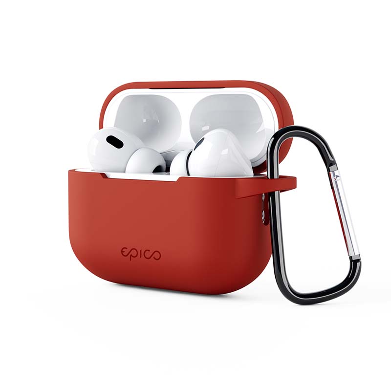 Epico Silicone Outdoor Cover Airpods Pro 2 - červená