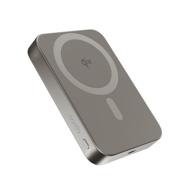 Epico UltraPack Qi2 10000mAh Alu Mag+ Wireless Power Bank EM71 - titanová