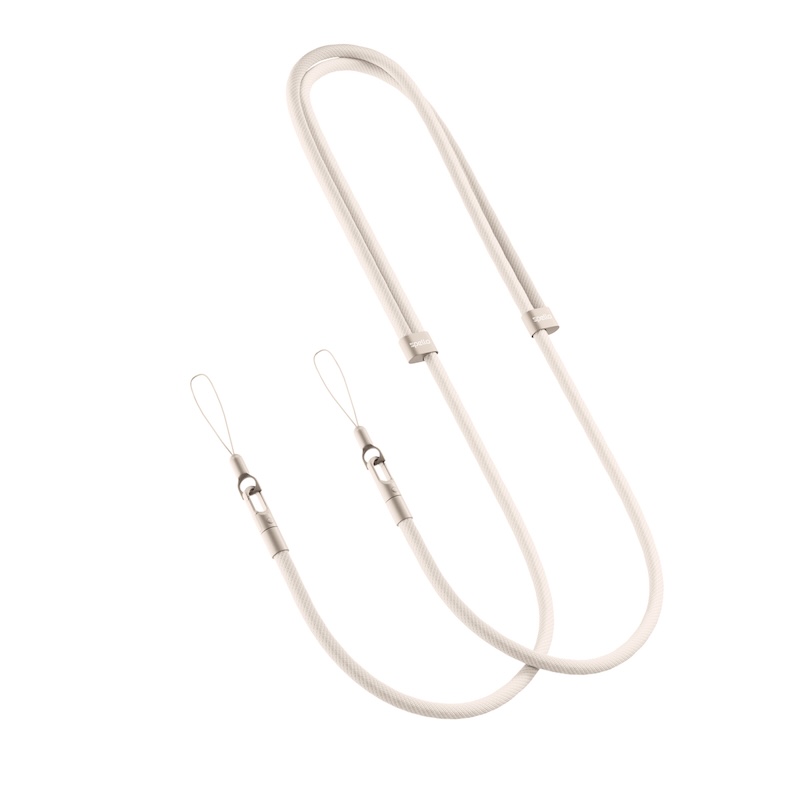 Spello Rope Crossbody Strap - béžová