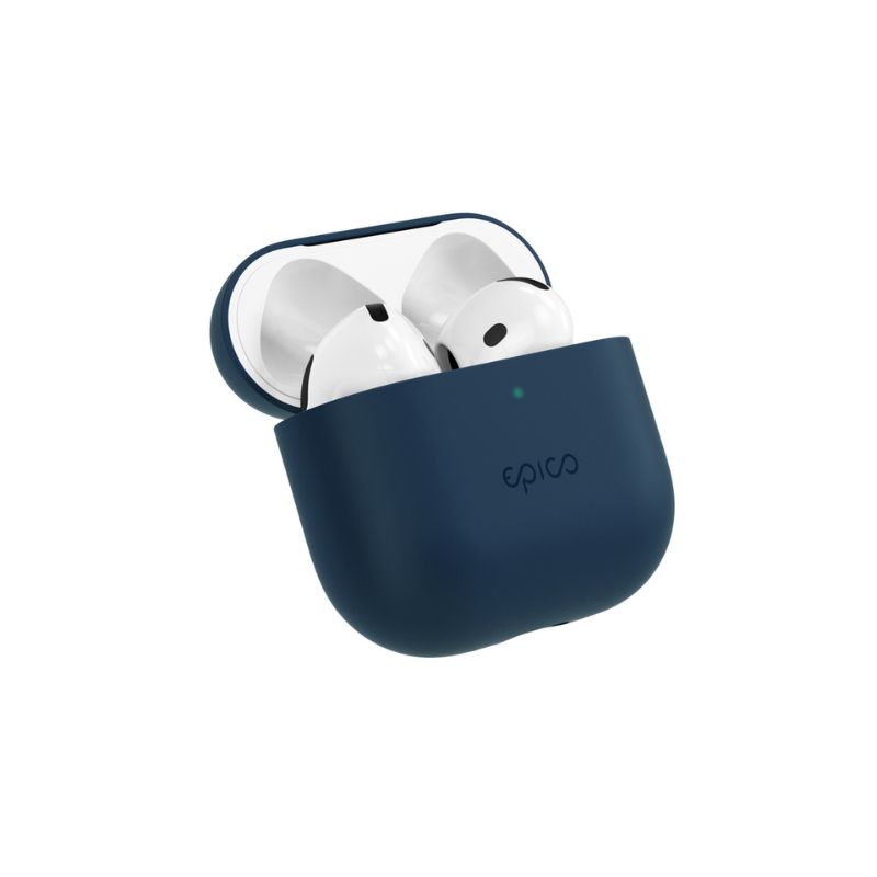 Epico Silicone Cover Airpods 4 - tmavě modrá
