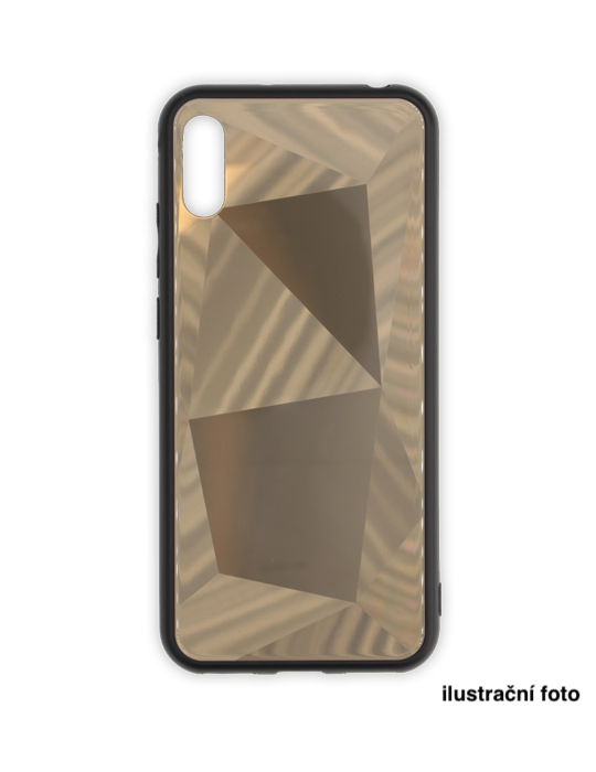 COLOUR GLASS CASE Huawei Y6 (2019) - zlatá