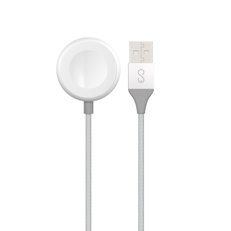 NEW: EPICO APPLE WATCH CHARGING CABLE USB-A 1.2m silver