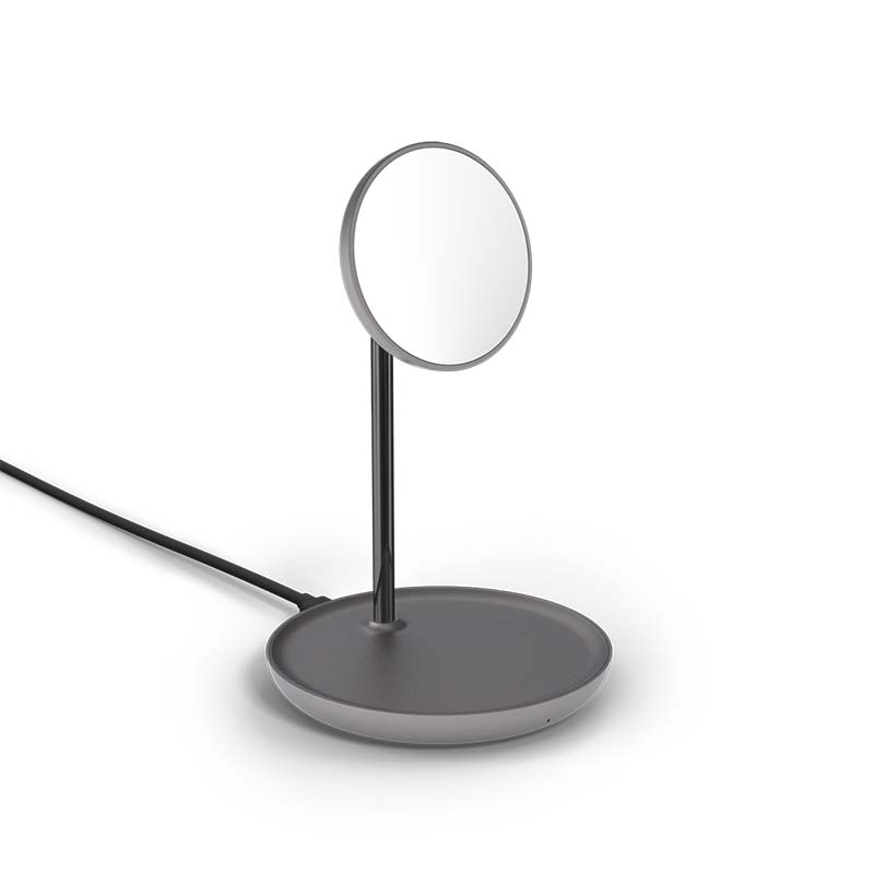 Epico 2in1 Magnetic  Wireless Charger II (MagSafe compatible) 15W/10W/7,5W + 18W QC - Space Gray