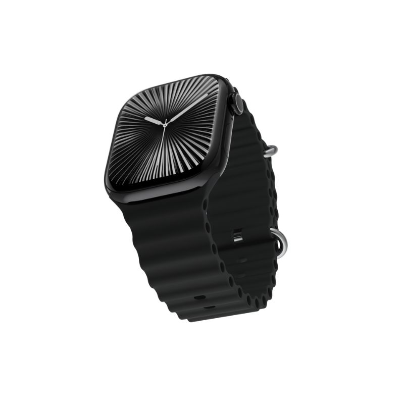 Epico Watch Strap Ocean Apple Watch 42/44/45/49mm - black