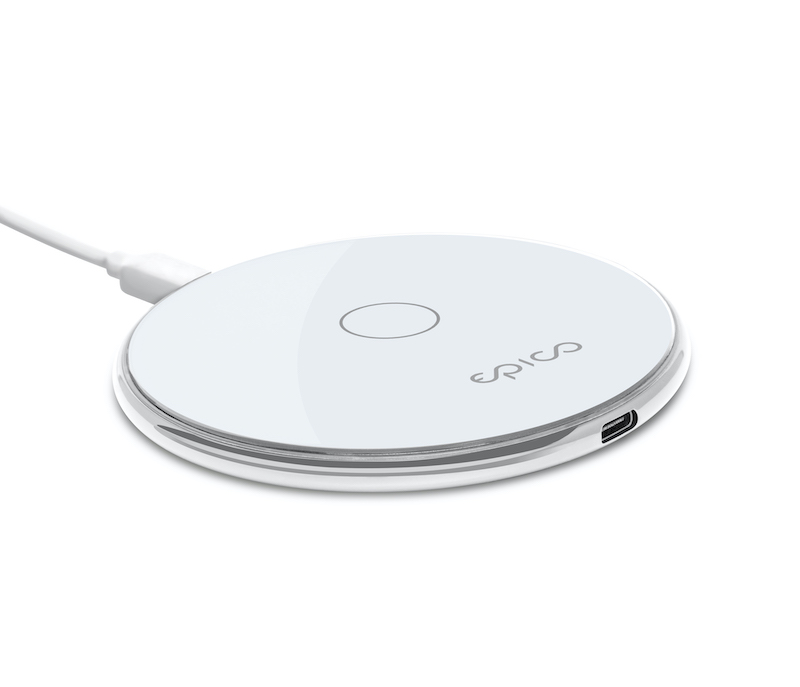 EPICO WIRELESS PAD 15W/10W/7.5W/5W - bílo/stříbrná