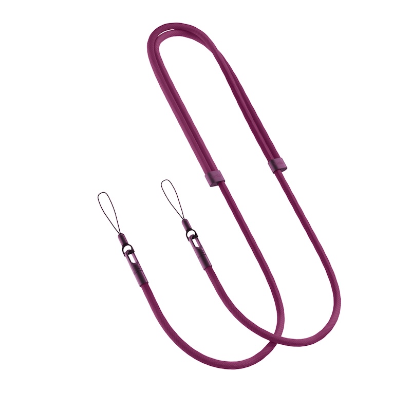 36238-spell-ph-ac28-bur-01 Spello Rope Crossbody Strap - vínová