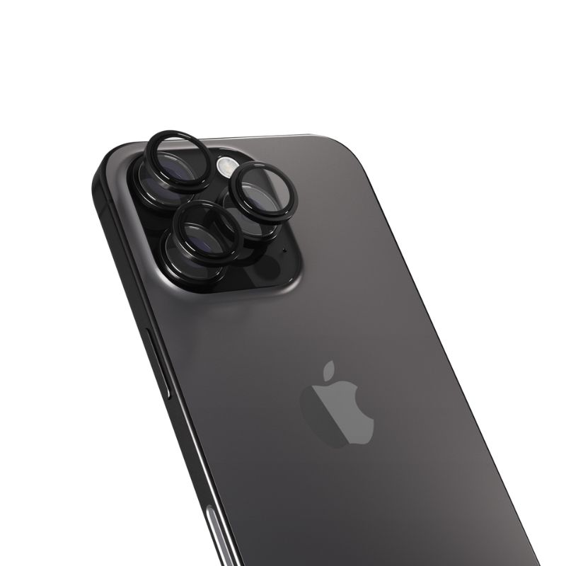 Epico Aluminium Lens Protector for Apple iPhone 16 Pro/16 Pro Max - černá