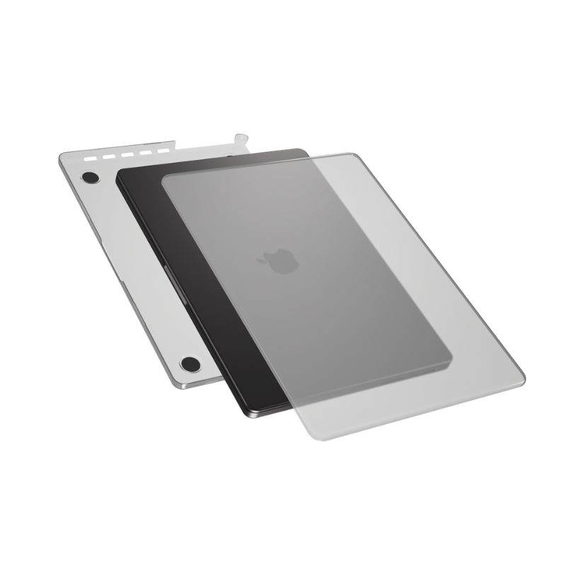 33463-epi-ph-c110-pro-gre_1 EPICO Shell Cover for MacBook Pro M1/M2/M3/M4 14