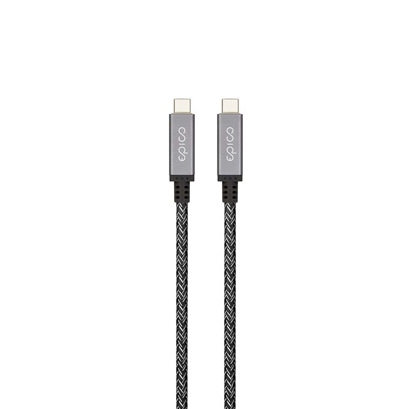 EPICO FABRIC BRAIDED THUNDERBOLT 4 CABLE - space grey