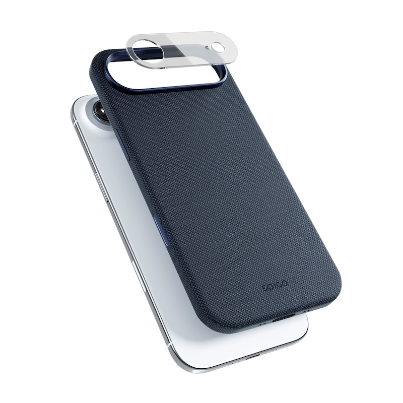 Epico SolidWoven Pro Mag+ Case | iPhone Air | Qi2 & MagSafe Compatible | Blue | Camera Island Protection