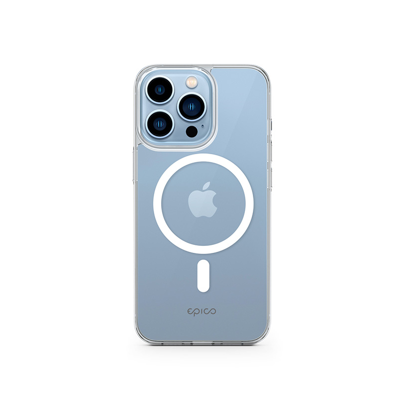 EPICO HERO MAGNETIC - MAGSAFE COMPATIBLE CASE iPhone 13 Pro Max - transparentní