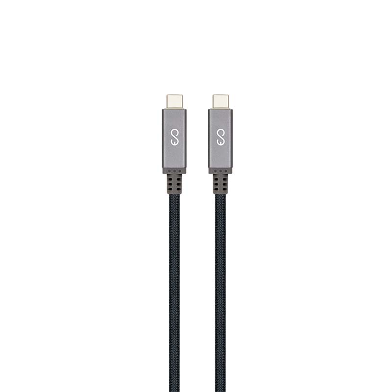 NEW: Epico Thunderbolt 3 Braided Cable - 1M - Space Gray