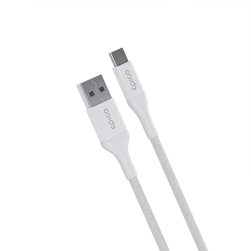 Epico Braided Cable
1.2m USB-C to USB-A - bílá